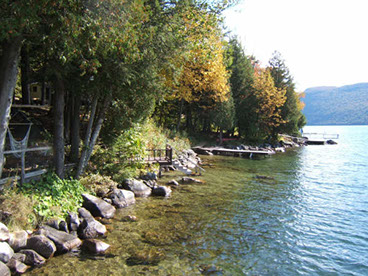 Lake Willoughby Beach Cottage Vacation Rental in Westmore, VT